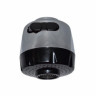 21463      Аэратор для гибкого излива DK-564B хром /черн.вставка