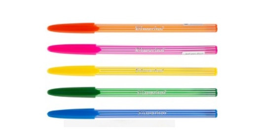 21484   Ручка шариков. Синяя Silwerhof Jelly/Planet 0,7мм 1119402/1097688