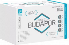 08779      Пенопласт Терма  20мм пл.8кг/м3 1х1м Budapor ППС (EPS) S (30) шт