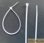 05968   Ремешки стяжные 4,0х150мм Белые (уп.100)=1шт Fortisflex