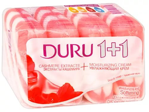 00318      Мыло "DURU (4шт)  1+1" ЭКОПАК,   уп
