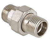 35390      Американка ХРОМ (НИКЕЛЬ) прямая разъемная Н.Н. 1/2" (Valtec) 92385 Арт