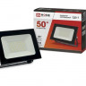 52218 Прожектор LED 50W с датч.движ. IP65, 6500К LEEK FL IR (Черный)