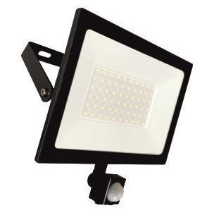 52218 Прожектор LED 50W с датч.движ. IP65, 6500К LEEK FL IR (Черный)