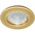 49150 Светильник встр. Ecola MR16 GU5.3 DL90 плоск. Перл.Золото 30х80 Light FN1621EFY
