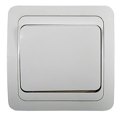 45151   Выключатель IN HOME 2021 Classico Белый 1кл  10А IP20 ASD / 521844