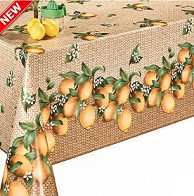 Клеенка Декорама 225-А неткан.основа (Лимоны) 1,4м*20м