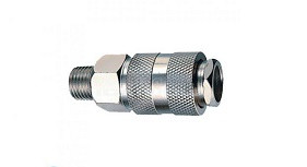48708   Быстросъемник на резьбу наружную 1/4"М рапид (муфта)  <010411 (21A)>