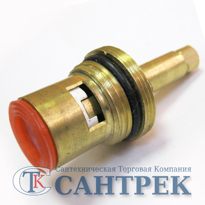 22299      Кранбукса керамика 1/2" 2-я резьба, квадрат DK-340 длин. ножка
