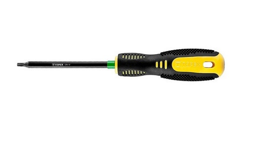 13490 Отвертка Torx T8 х60мм, двухкомп.ручка Topex 39D841