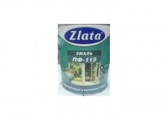 33577   Эмаль ПФ-115 Белая 0,8кг ZLATA  <ФТ03456>