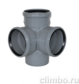 11519   Крестовина двухплоск. 110х110х110х 90* Flextron/ 118523