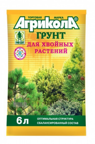 15216      Почвосмесь "ХВОЙНЫЕ"  6,0л /АГРИКОЛА 58-062