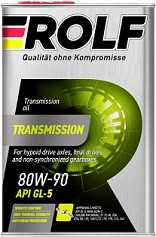 55310  Масло трансм. ROLF Transmission SAE 80W90 API GL-5 (4л)  1*4шт