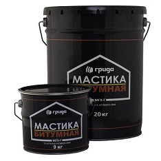 30247      Мастика битум.-гидроизоляционная  5,0кг Грида МГХ-Г  <>