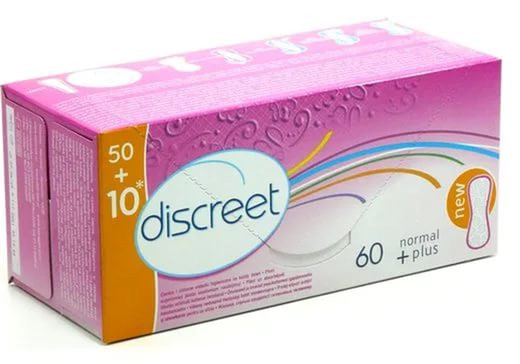 17010      Прокладки ежедневн. Discreet (60шт) уп