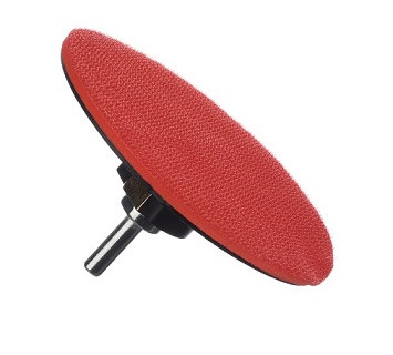56946      Диск опорный д/УШМ +перех.д/дрели универс.липучка125мм, М14, утолщ. ЕРМАК  <645-161>
