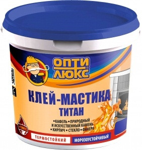 08200      Клей-мастика Титан 1,8кг ведро ОПТИЛЮКС  <05060>
