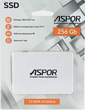 56321 Накопитель SSD 2.5" SATA-3 256Gb Aspor (TLC ,SM2259XT2 ,R/W 520)