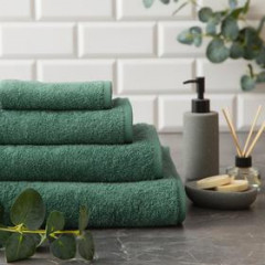 25267     Полотенце махр.100% хлопок  50х90см, 420гр/м2 "Этель" Organic Eucalyptus <5572860>