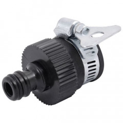 43102   Адаптер пластиковый 1/2"-3/4" с хомутом Park HL024 / 330071