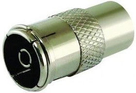 40954   Штекер антенный TV (мама) метал. <SQ1809-0012>