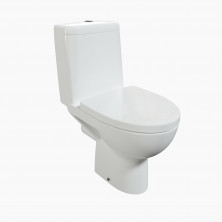 07370   Компакт Cersanit TRENTO 2-й сорт, выпуск 90*, 1кн. низ,.сиденье ПП