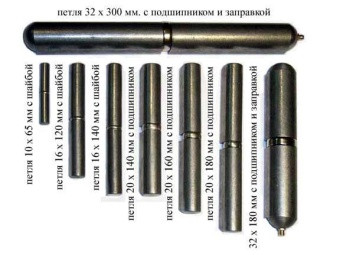56764      Навес каплевидный с подшип. 25 х140мм, петля гаражная MARLOK <023329>