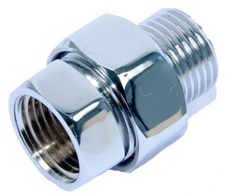 00467   Американка ХРОМ прямая В.Н. 3/4" TIM 14418 Арт