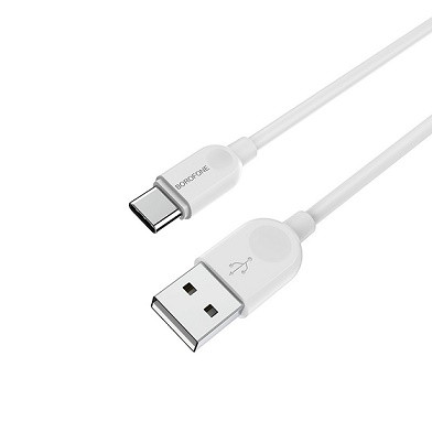 61085 Дата-кабель BOROFONE BX14 LinkJet Type-C 1м (белый)