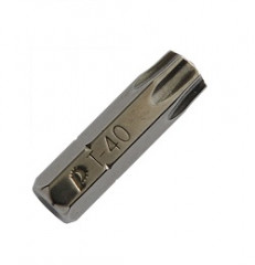 36523      Бита "звезда" НАБОР (2шт) T40х25мм, Torx Tamper ПРАКТИКА Профи  <776-416>