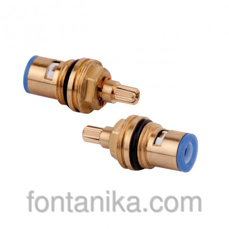 07779   Кранбукса керамика 1/2" 2-я резьба, 20 шлиц М.F /EP (ПРОРЕЗЬ)