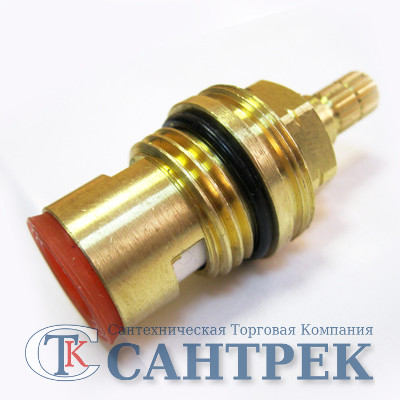 07783      Кранбукса керамика 1/2" 2-я резьба, 20 шлиц F52-4  под крест/ 79941 Арт