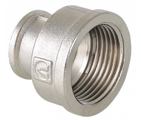 00594 Муфта переходная ВВ 1/2"х3/4" Никель Valtec / 80842 Арт
