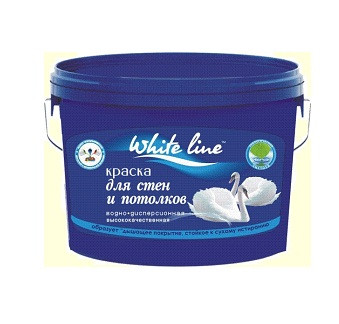 29875      Краска White Line д/стен, потолк.в/д, супербелая 14,0кг 613981