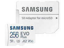 55726   Карта памяти Micro SD HC card  256GB Samsung  EVO Pro Plus  (MB-MD256KA) /387182