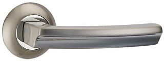 21561   Ручки раздельные ALFA TL SN/CP-3 матов.никель/хром/ 33027 ДФ