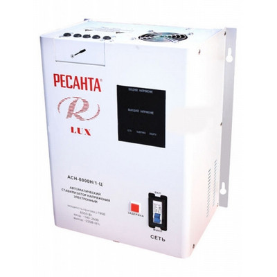 39835   Стабилизатор РЕСАНТА АСН- 5000 Н/ 1-Ц Lux 63/6/16