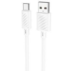 62380   Дата-кабель HOCO Х88 Gratified charging data cable for Type-C(черный) L=2м