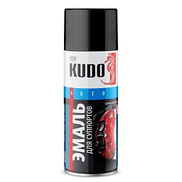 54244      Аэрозольная эмаль для суппортов KUDO 5214 Черная 520мл
