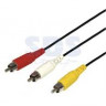 33048      Шнур 3RCA-3RCA  1,5м Rexant <17-0202>