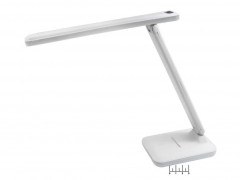 62511   Светильник настольн. LED ОГОНЬ  аккум. YD-1901 зарядка USB, складной, БЕЛЫЙ