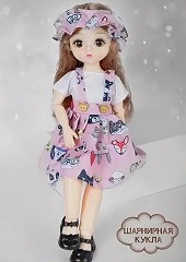 35244      Игрушка Кукла 30-40см, шарнирная  пласт.,полиэстр <267-737>