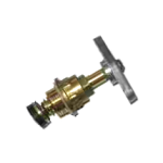 00578      Кранбукса к вентилю  1/2" ЭКОНОМ  алюм. маховик