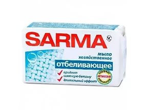 13930      Мыло хоз. "НК42 SARMA" отбеливающ. 140г  <11149>