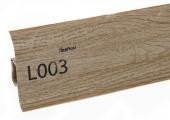 14225      Плинтус ЛАЙН ПЛАСТ L003 Дуб белёный(40). шт