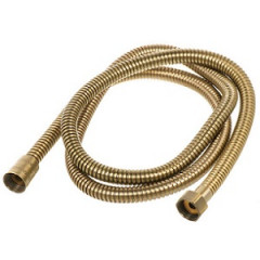 07758   Шланг д/душа 150см 1/2 имп/имп ЗОЛОТО POTATO P54-15J GOLD, блистер
