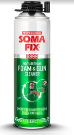 49864     Очиститель пистолета д/монт.пены(промывка) SOMA FIX S899 (500мл)
