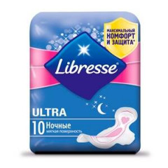 45693      Прокладки Гигиенич. Libresse Ultra night 6 капель   уп