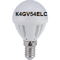22333      Лампа LED Ecola G45 Шар E14  5.4W 4000 77х45/82х45 К4GV54ELC